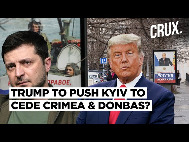 “Parts Of Ukraine Would Be Okay Joining Russia" | Trump Wants "Land Ceded To Putin", Kyiv Slams Plan