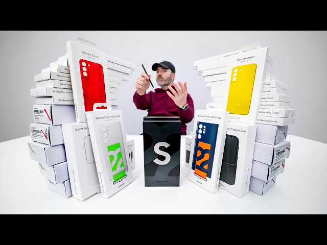 Samsung Galaxy S22, S22+, S22 Ultra Unboxing Every Color + Every Accessory