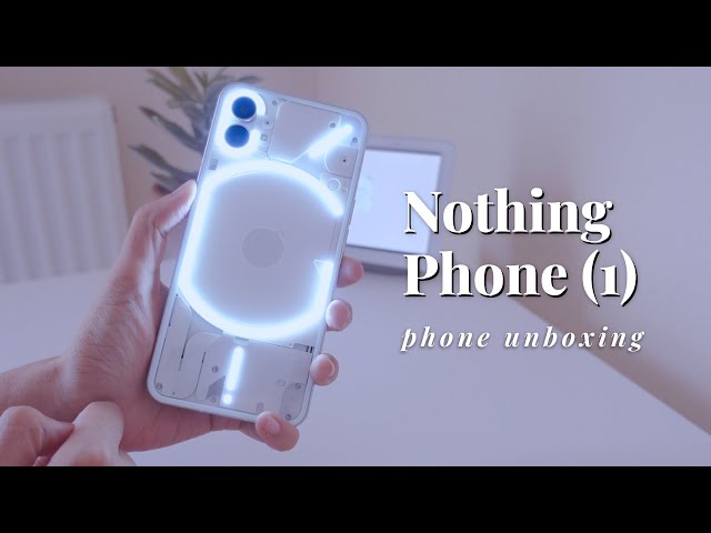 Unboxing | Nothing Phone (1) + First Impressions
