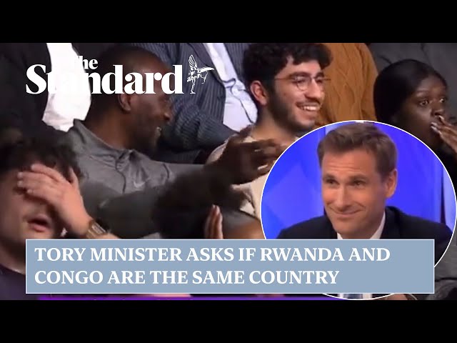 Question Time: Policing minister Chris Philp appears to confuse Congo and Rwanda