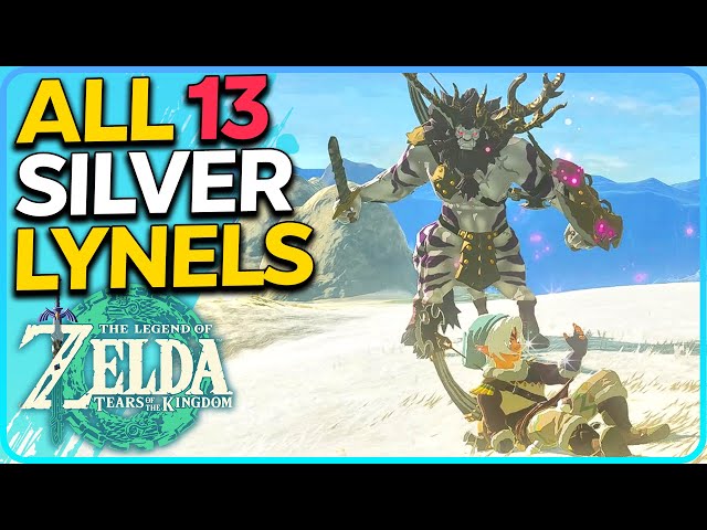 All 13 Silver Lynel locations Zelda Tears of the Kingdom