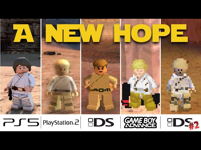 Comparing Every Version of Lego Star Wars: Part 4 - A New Hope