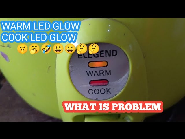 warm cook LED glow | rice cooker Led warm cook LED minit time glow | rc repair | rice cooker repair