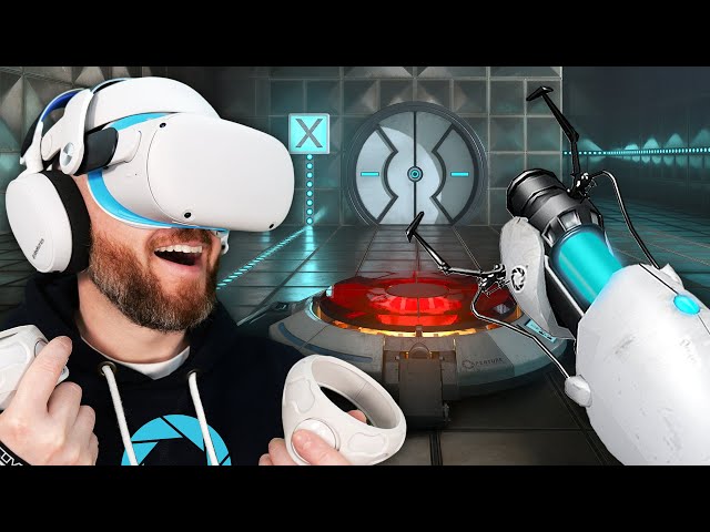 Portal 2 VR Mod - A Masterpiece Brought To VR!