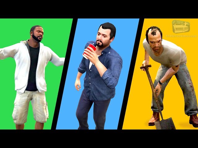 GTA 5 - All Character Switch Scenes