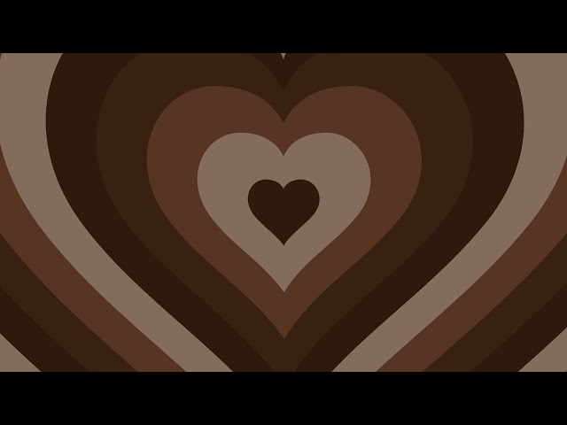 Brown Heart Background / Free Background Loops / Background Video Love   TikTok Eye Trend