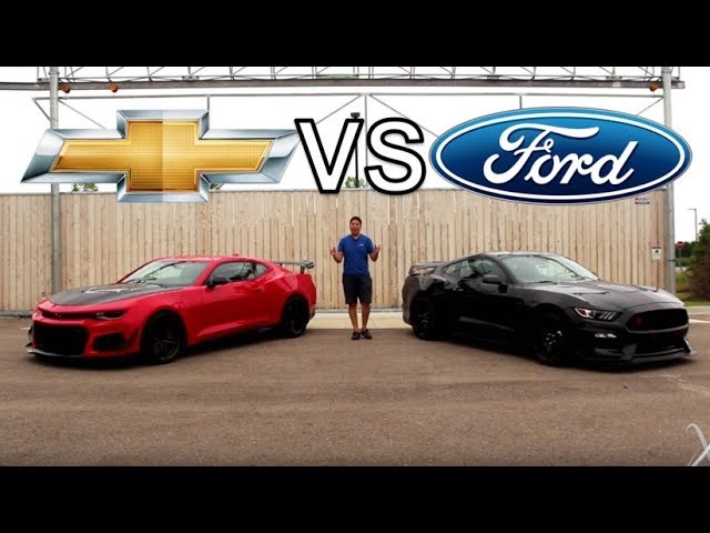 Shelby GT350R vs Camaro ZL1 1LE!!! | The Ultimate American Track Musclecar?