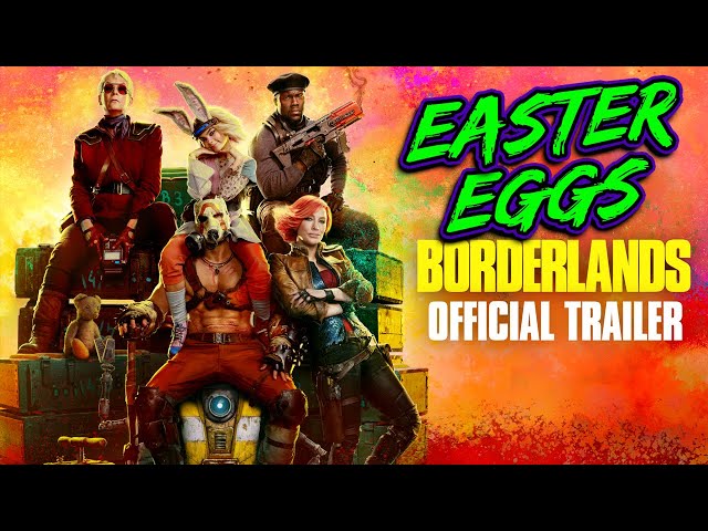 EVERY Easter Eggs in BORDERLANDS MOVIE TRAILER