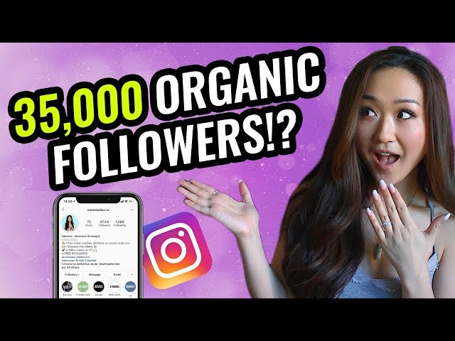 How I Gained 35,000 Followers ORGANICALLY (How the Instagram Algorithm REALLY Works)