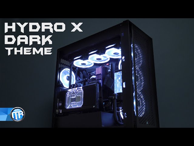 Corsair Hydro X 5000D Black & RGB Theme - Time Lapse Build
