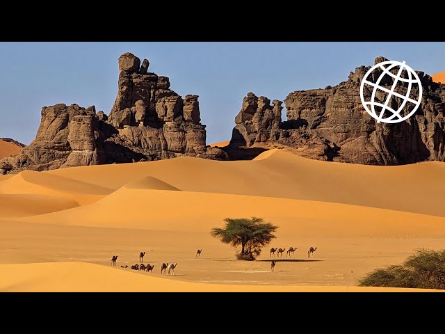 Amazing SAHARA: Tassili n'Ajjer, Algeria  [Amazing Places 4K]