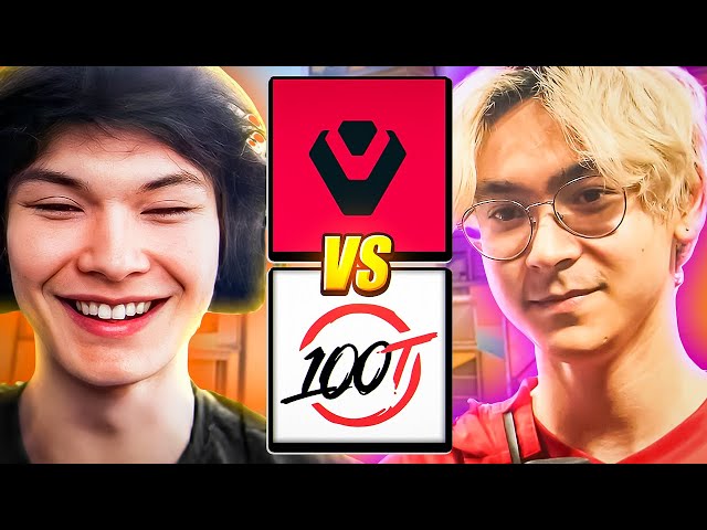 SINATRAA REACTS TO SENTINELS VS 100T (GAME OF CENTURY)