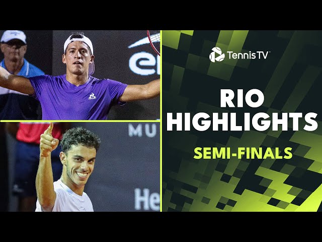 Sebastian Baez vs Francisco Cerundolo; Cam Norrie vs Mariano Navone | Rio 2024 Semi-Final Highlights