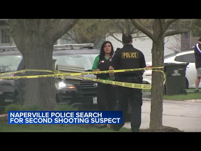 Naperville shooting stemmed from robbery; 1 at large: police