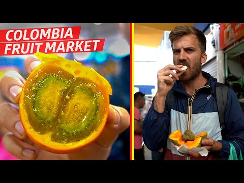 Tasting Some of the Wildest Fruit at Bogotá's Paloquemao Market  — Vox Borders