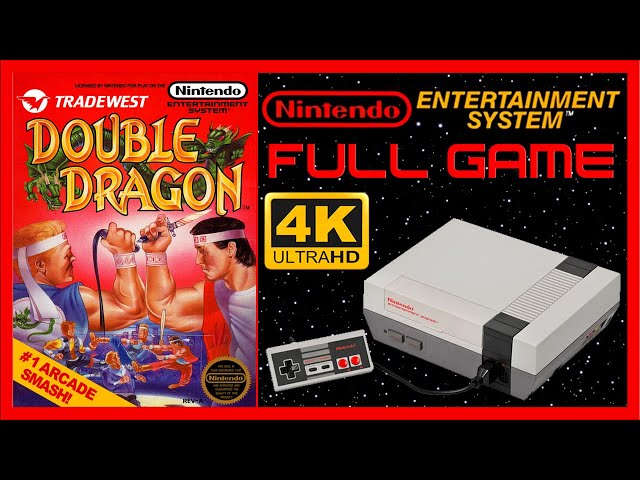 Double Dragon [NES] - Full Game Walkthrough / Longplay (4K60ᶠᵖˢ UHD)