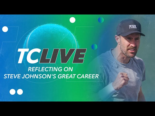 Reflecting on Steve Johnson's Great Career | Tennis Channel Live