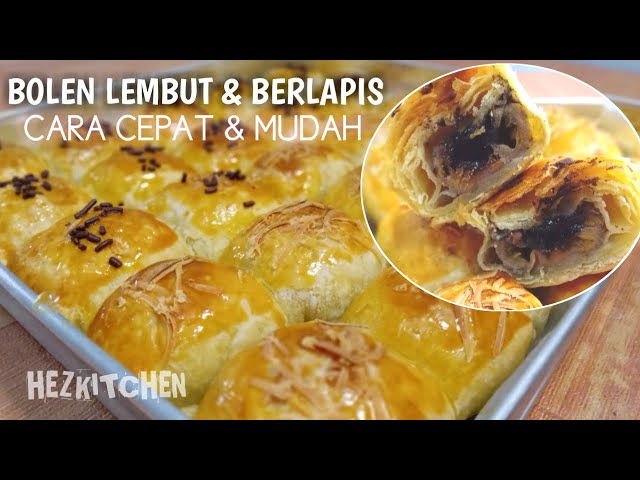 Quick and Easy Way to Make Soft and Layered Bolen