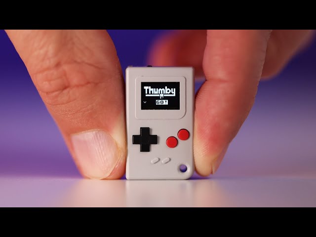 World's Smallest GameBoy on Kickstarter - It WORKS!!!