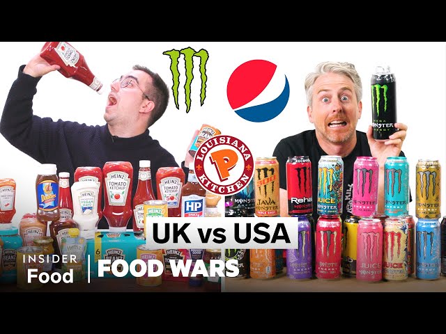 US vs UK Food Wars Season 3 Marathon | Food Wars | Insider Food