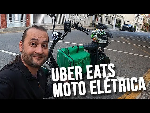 FIZ Uber Eats de MOTO ELÉTRICA