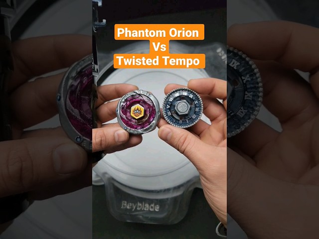 Phantom Orion vs Twisted Tempo #beyblade #beybladeburst #beyblademetal