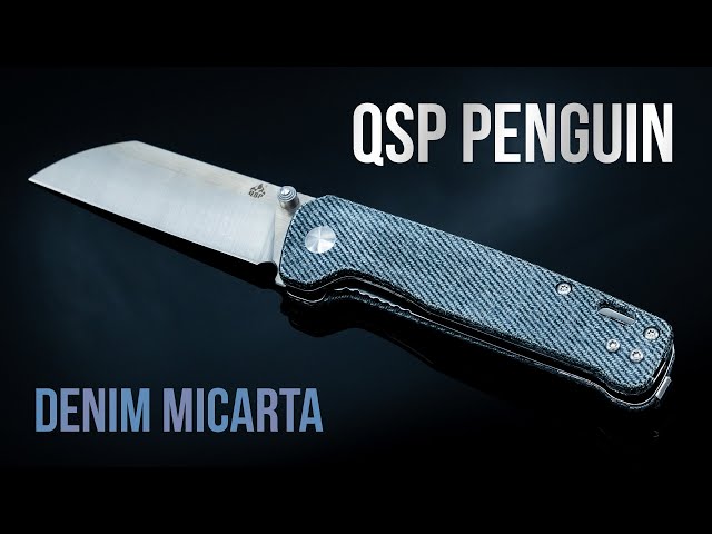 QSP Penguin Denim Micarta Knife - Unboxing & First Impressions