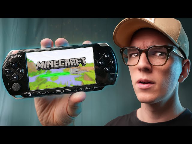 Can a 15 Year Old Sony PSP Run Minecraft?