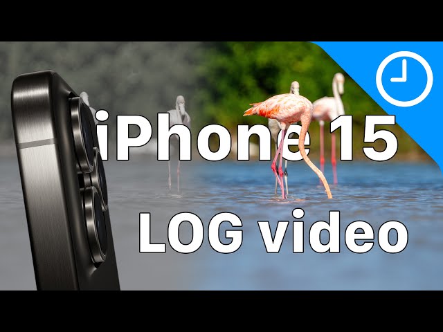 iPhone 15 Pro: Log video and why it matters