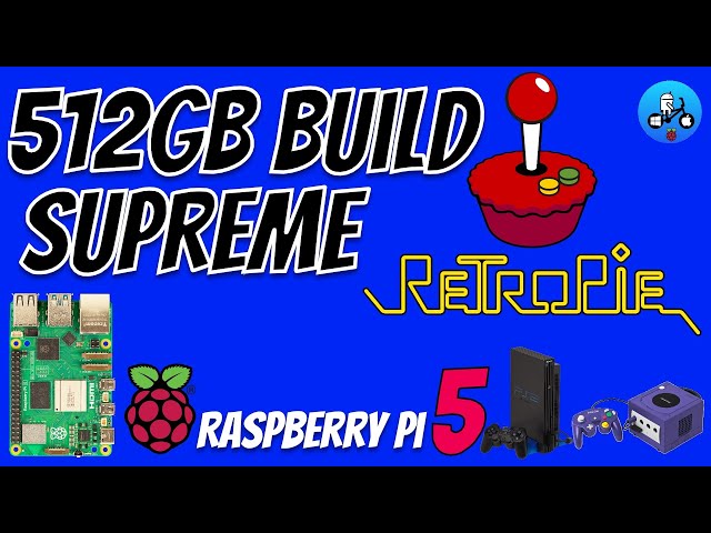 **HUGE** 512GB Retropie build for Raspberry Pi 5. PS2, Gamecube and much more.