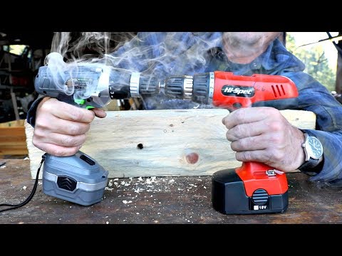 Testing The Cheapest Cordless Drill On AMAZON