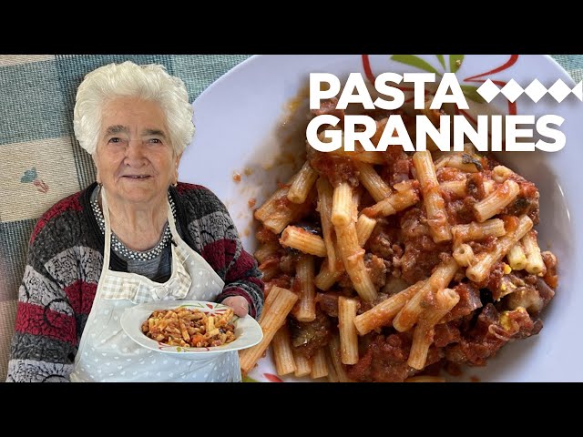 95 year old Provvidenza makes Sicilian pasta ncasciata | Pasta Grannies