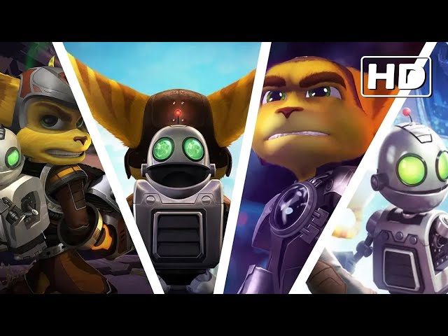 Ratchet & Clank - Complete Saga | Full Game Movie | HD