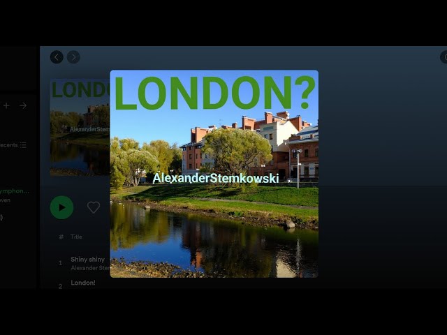 "London!" - Alexander Stemkowski