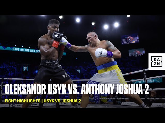 12 THRILLING ROUNDS | Oleksandr Usyk vs. Anthony Joshua 2 Fight Highlights