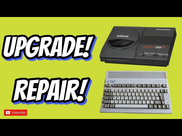 Two Amiga’s one week! Upgrade and repair fun ! 🤩