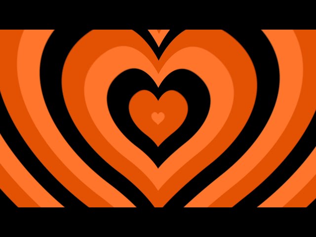 Happy Halloween Hearts Wallpaper🖤🧡Gothic Heart Background | Animated Background Video Loop 8 Hours