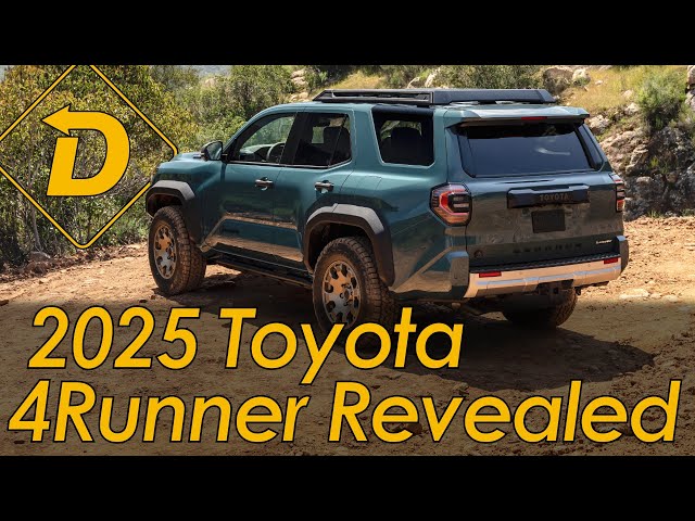 2025 Toyota 4Runner Revealed! New Versions. New Powertrains. #cars #offroad