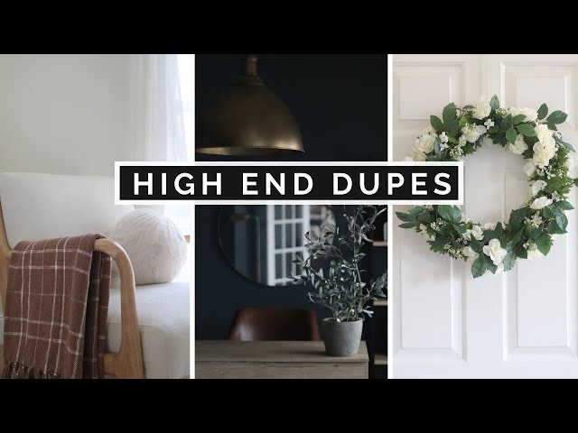 STUDIO MCGEE VS THRIFT STORE | DIY HIGH END HOME DECOR DUPES  ON A BUDGET!