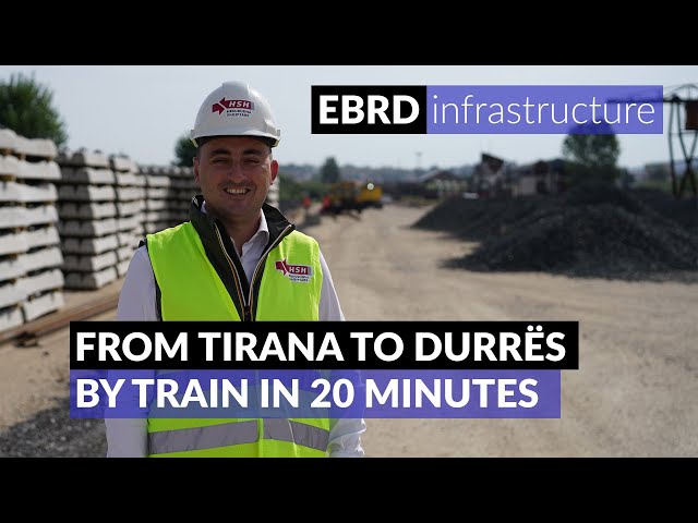 Rebuilding Albanian railways with EBRD and EU support