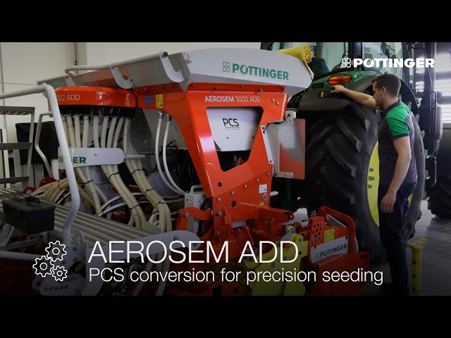 PÖTTINGER - AEROSEM ADD seed drill - PCS conversion for precision sowing