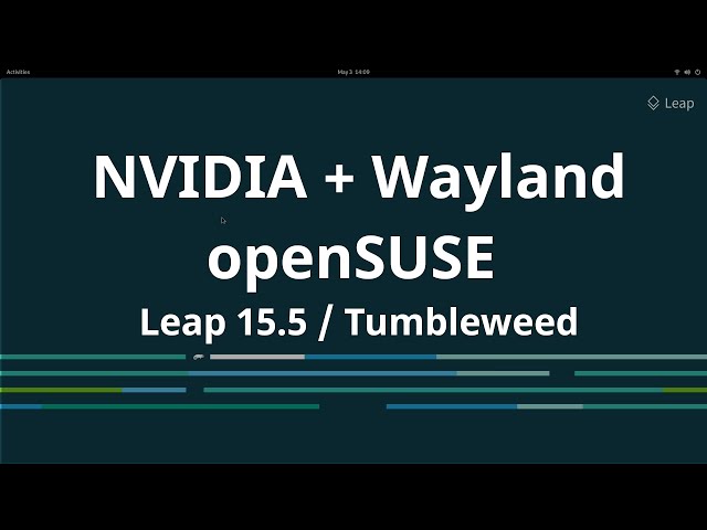 NVIDIA + Wayland + openSUSE Leap 15.5 / Tumbleweed