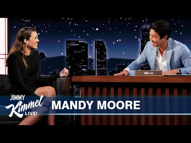 Mandy Moore on Being Pregnant, Saying Goodbye to This is Us & Simu Liu LOVING A Walk to Remember