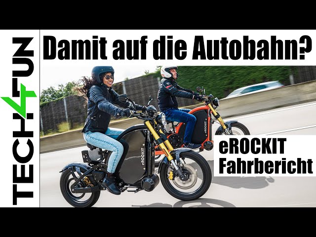 eRockit review. E-bike at 90 km/h. Innovation from Brandenburg?