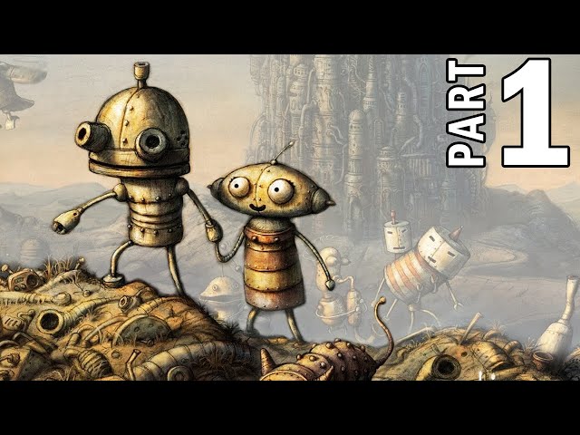Seeing the world through the eyes of a robot | Machinarium (Ep1) Complete