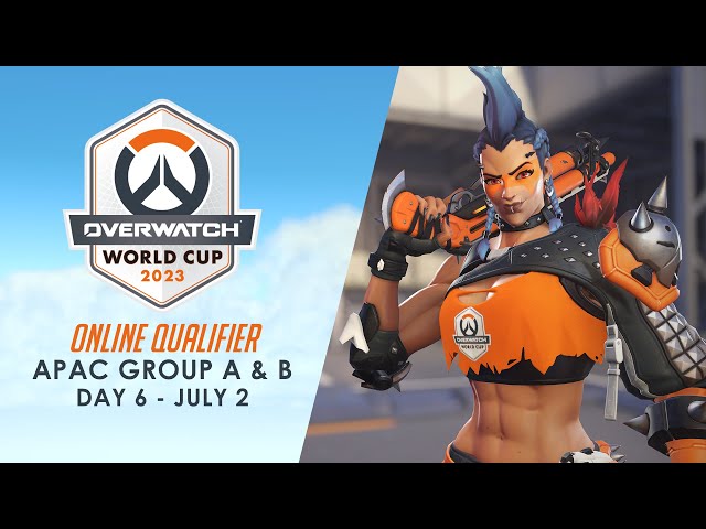 Overwatch World Cup 2023 Online Qualifiers - APAC B - Day 6