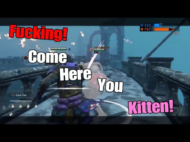 14 Minutes Of Pure Rage!! | For Honor  (WARNING: OFFENSIVE)