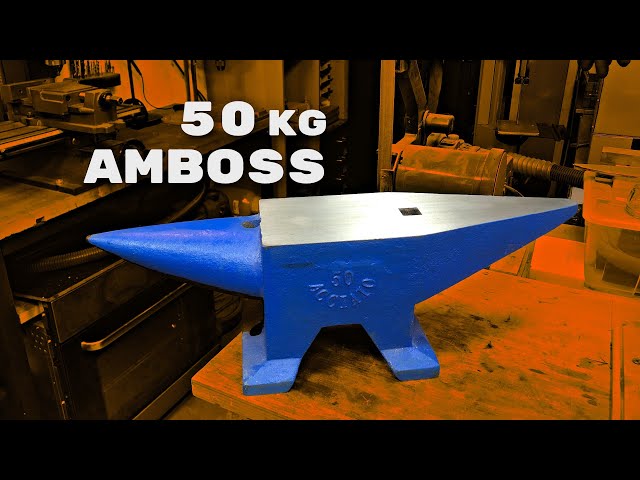 Anvil 50 kg from Vevor | unboxing | forging and knife making