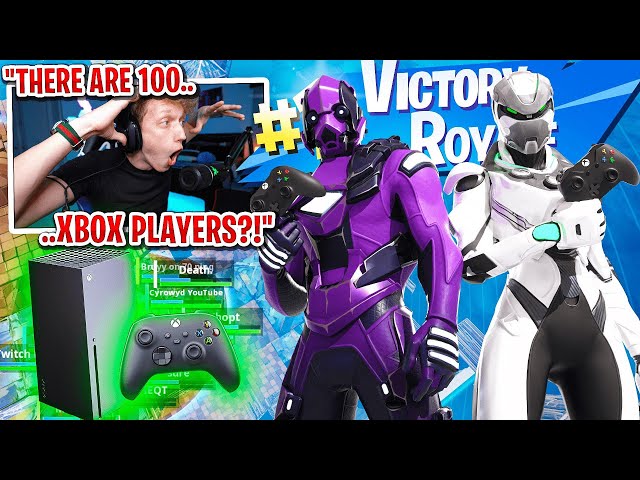 I got 100 XBOX SERIES X players to scrim for $100 in Fortnite... (new gen console)