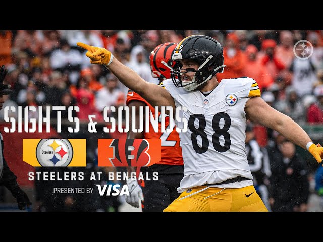 Mic'd Up Sights & Sounds: Week 12 at Bengals | Pittsburgh Steelers